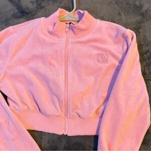 Pink Zip-Up Jacket